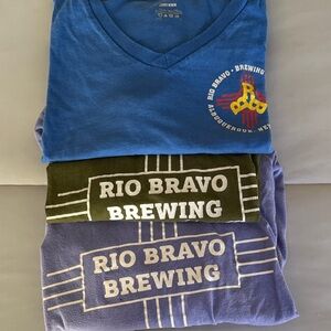 Brewery Rio Bravo 3 T-Shirt Set - Blue, Green, Purple